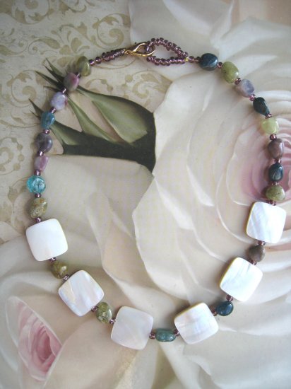 TOURMALINE and MOTHER OF PEARL by Lucine - FREE sh/h