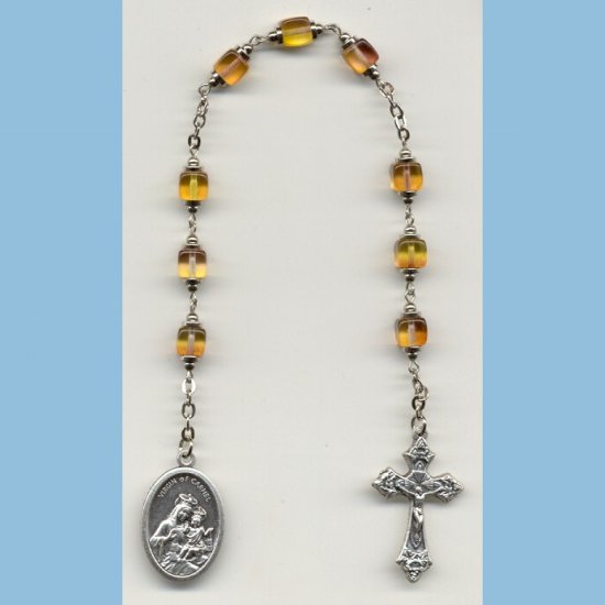 Our Lady of Mt. Carmel Chaplet 2-Tone Cubes