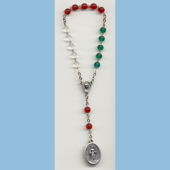 St. Dymphna Chaplet Matte Druks