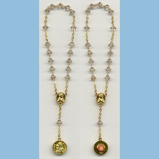 St. Anne Chaplet 3rd Class Saturn Beads