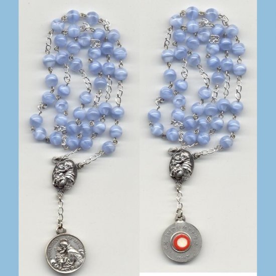 St. Anthony Chaplet 3rd Class Pastel Swirl Druks