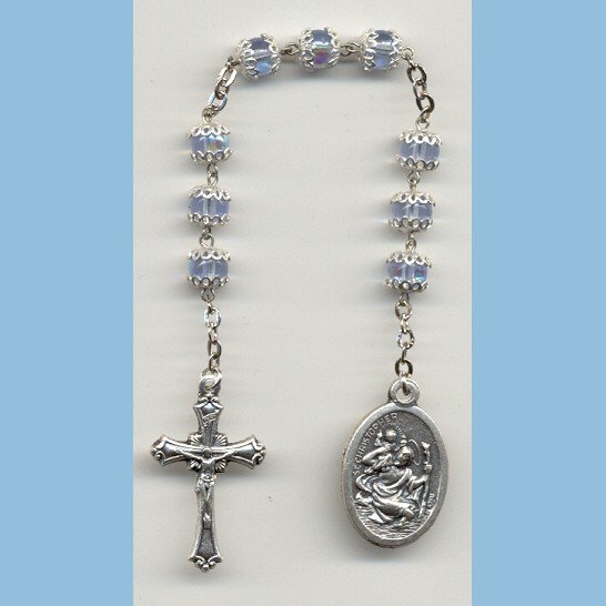 St. Christopher Chaplet Capped AB Druks