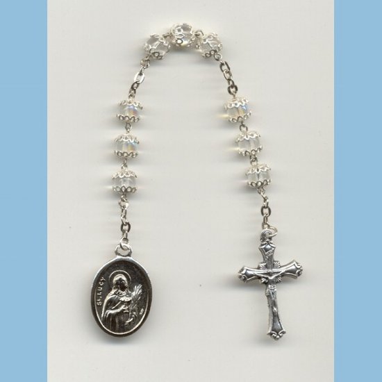 St. Lucy Chaplet Capped AB Druks