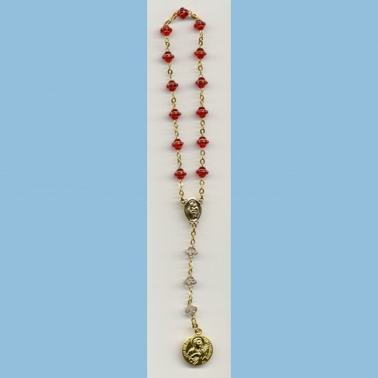 St. Philomena Chaplet Saturn Beads
