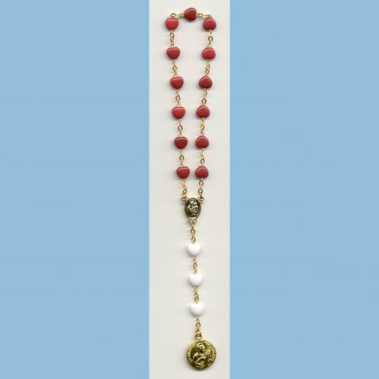 St. Philomena Chaplet Hearts