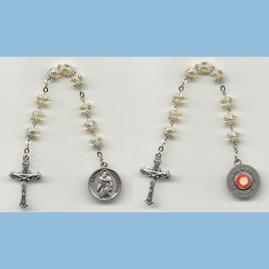 St. Peregrine Chaplet 3rd Class Capped AB Druks