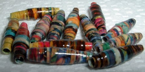 Serendipity Paper Beads "Tahoma"