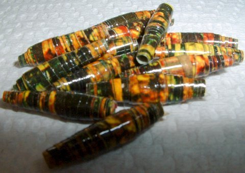 Serendipity Paper Beads "Hornet"