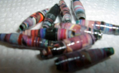 Serendipity Paper Beads "Luna"