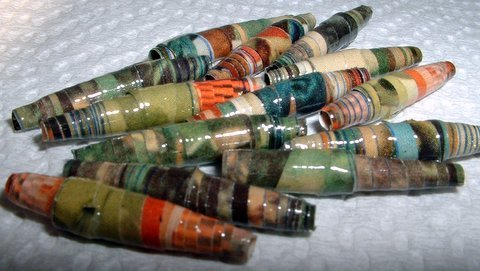 Serendipity Paper Beads "Sombrero"