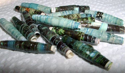 Serendipity Paper Beads "Rocky Mountain High"