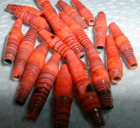 Serendipity Paper Beads "Flamingo"