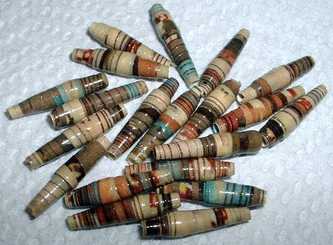 Serendipity Paper Beads "Mocha Java"