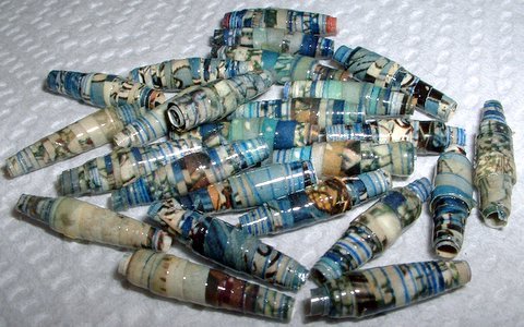 Serendipity Paper Beads "Portland"