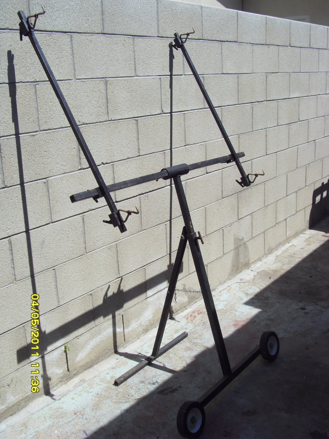 Flex Stand/ Bench for bodywork/ painting hood, fender, bumper or doors