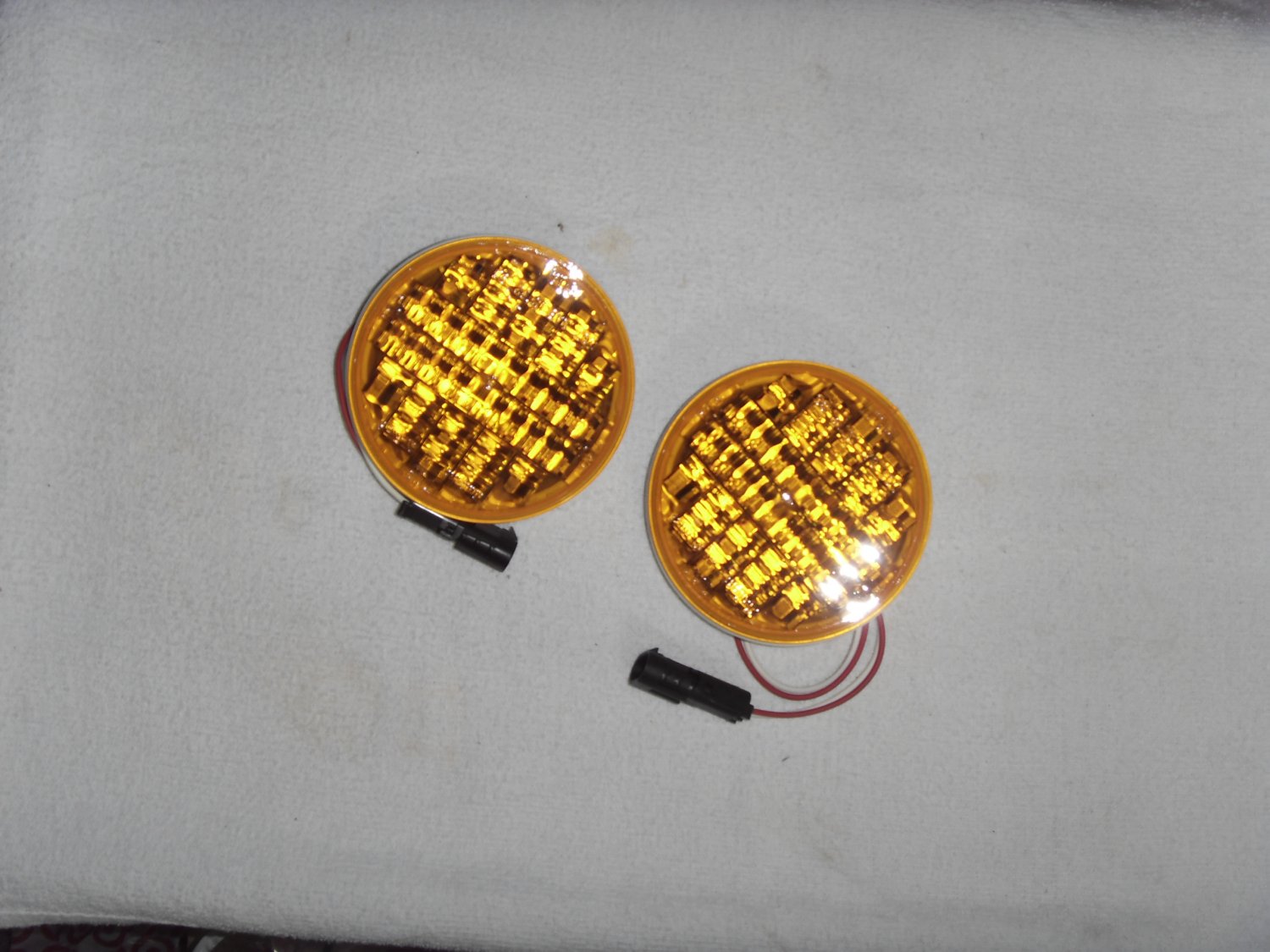 New* 4" LED Amber Turn lamps