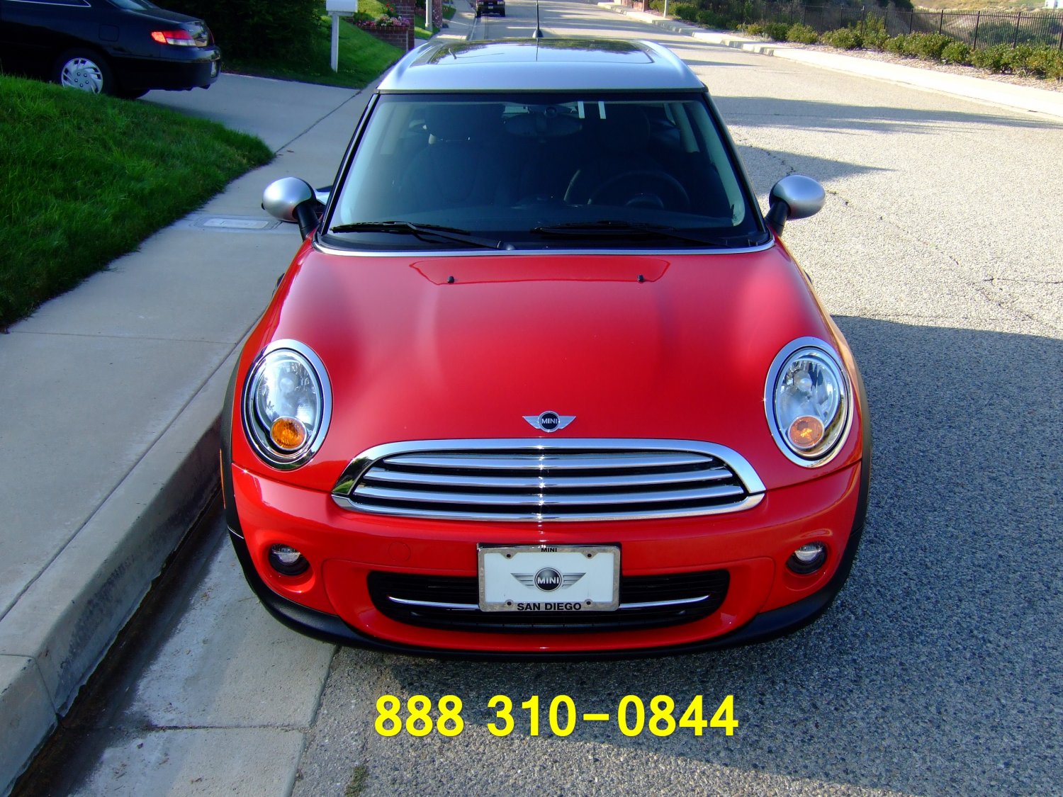 2011 MINI COOPER CLUBMAN 372 Miles Chilly Red / Silver $19,995 (COST4U)