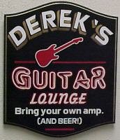 Guitar Lounge Personalize it - w/any name