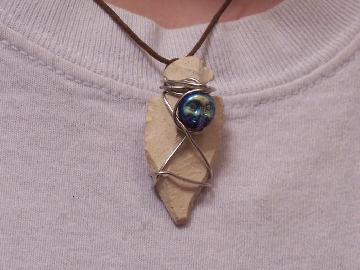 Native American War Cry Necklace