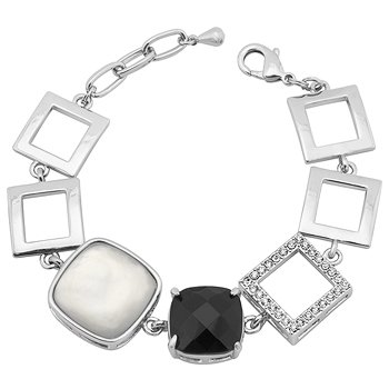 Art Deco Links Bracelet