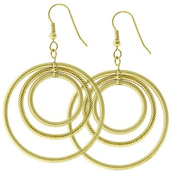 Golden Illusions Earrings