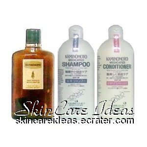 Kaminomoto Hair Tonic Gold, Medicated Shampoo & Conditioner