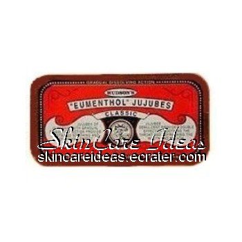 Hudson's Eumenthol Jujubes Classic 50g (Pack of 2)