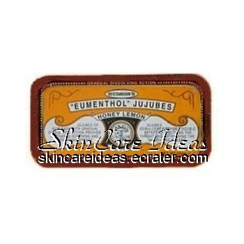 Hudson's Eumenthol Jujubes Honey Lemon 50g (Pack of 2)