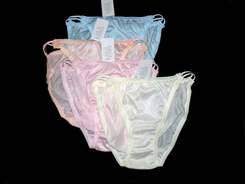 St1 4 Pair Sheer Nylon String Bikini Panties Panty Hip 30 34 Inch St1 4 Pair Sheer Nylon String Bikini Panties Panty Hip 30 34 Inch
