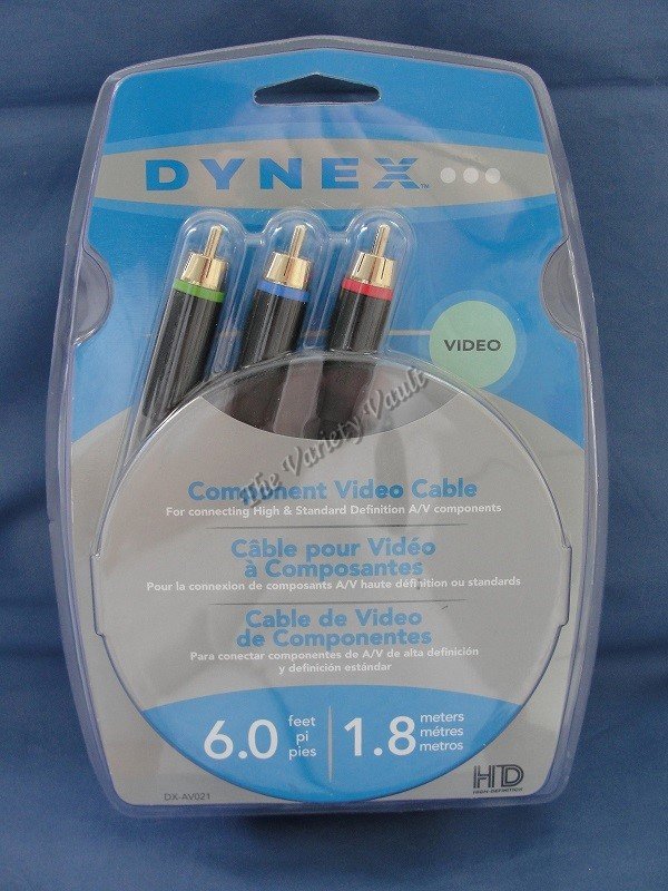Dynex Video Component Cable DX-AV021 NEW