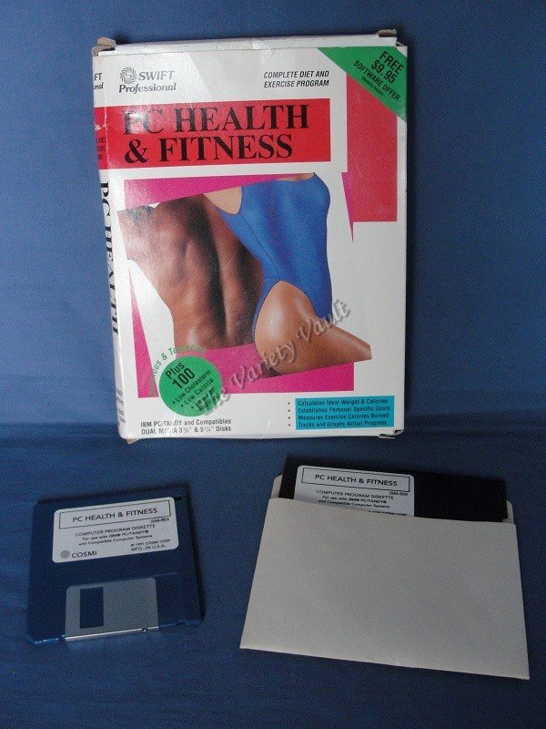 PC Health & Fitness Software VINTAGE