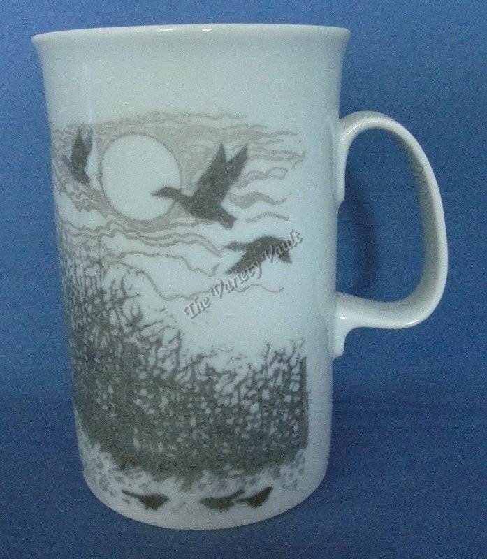 Geese Ducks Birds Mug Cup Coffee Chocolate Scotland Dunoon Fine Porcelain