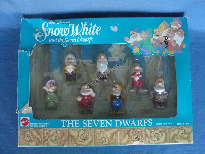 Walt Disneyâs Snow White & the Seven Dwarfs Mattel No. 5184