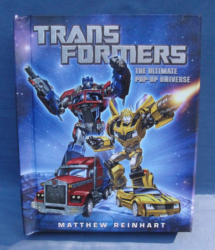 Transformers The Ultimate Popup Universe Book First Edition Matthew
