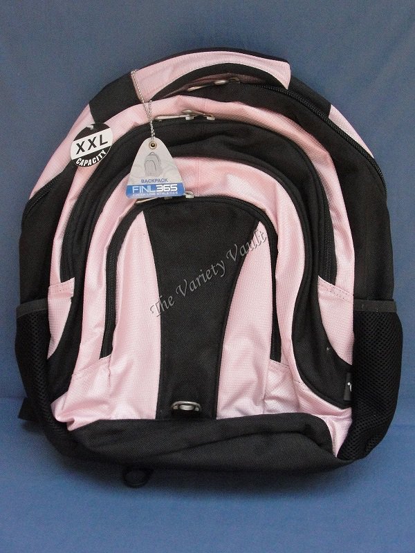 FINL 365 Backpack Bookbag Pink Large XXL College School Bag Tote NWT
