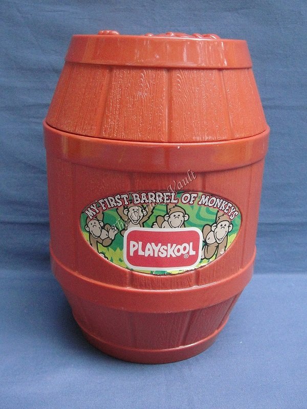 MY FIRST BARREL OF MONKEYS Playskool 1998 RARE
