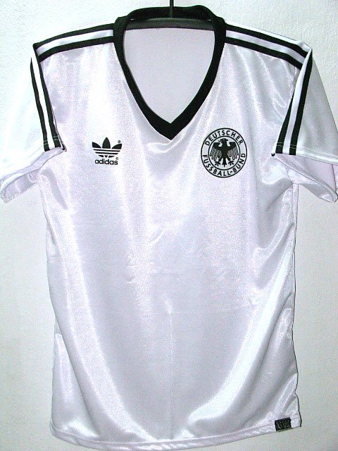RETRO 1985 GERMANY HOME NO.4 RARE SOCCER SHIRT JERSEY # XL