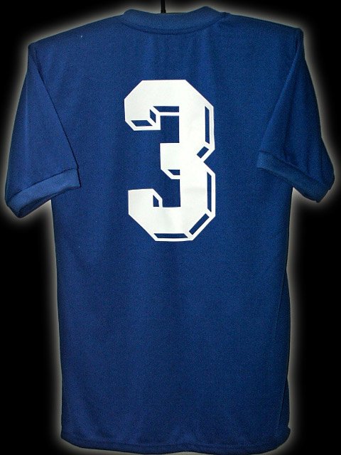 RETRO 1978 ITALY HOME WORLD CUP NO. 3 RARE SOCCER SHIRT JERSEY # M