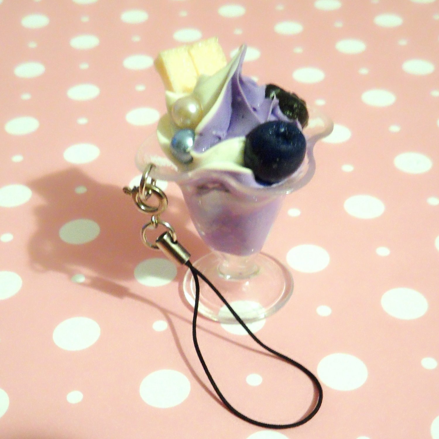 Kawaii Deco Parfait Phone Charm