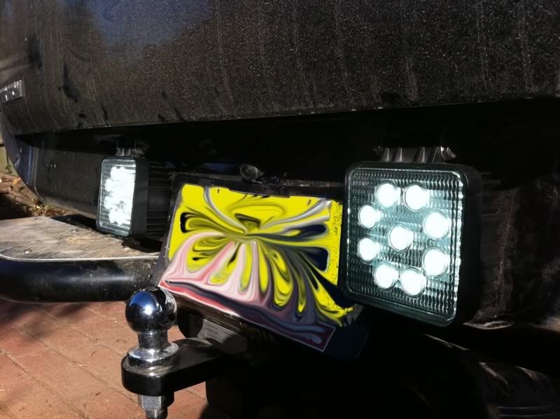 9~32V 27W Square LED work light for boat/27w LED work light
