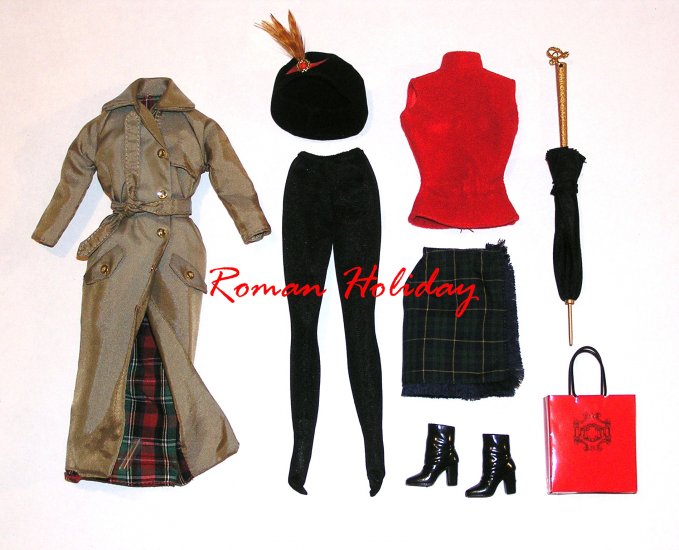 Autumn Trench Coat Ensemble