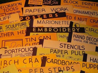Vintage Teaching Craft Papers Sheets