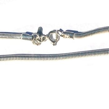 Sterling Silver 18 inch 2.5mm Snake Neckchain