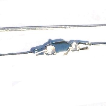 Sterling Silver 20 Inch 8 side 1 mm Snake Neck Chain
