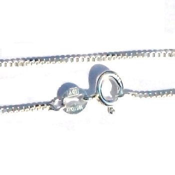 Sterling Silver 20 inch 1.1mm Neck Chain
