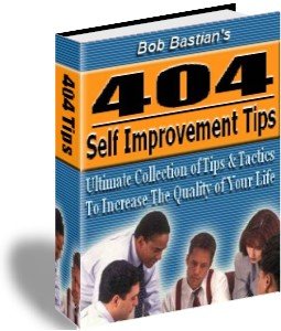 404 Self Improvement Tips / money making business eBook+ resell rights