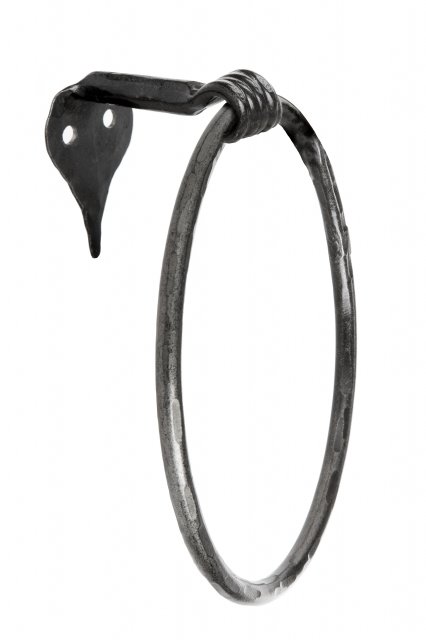 Handmade Forged Iron Towelholder