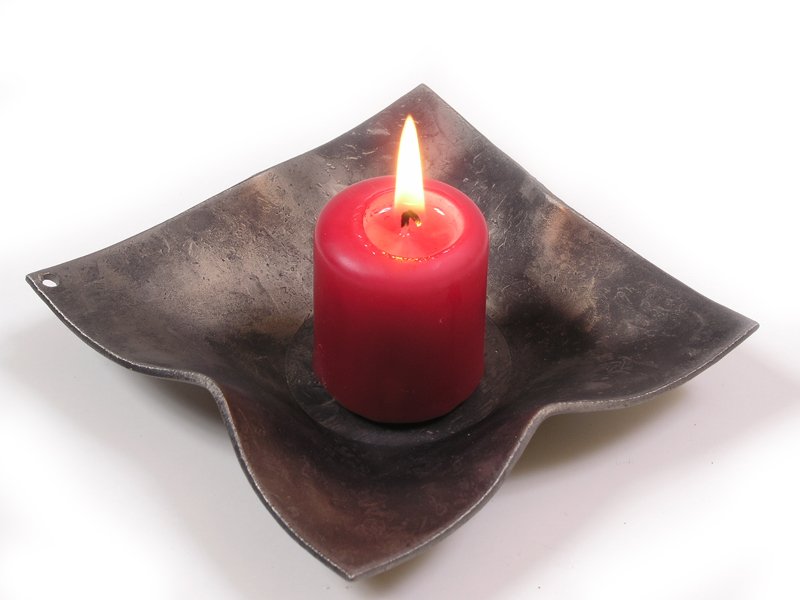 Handmade Forged Iron candle holder