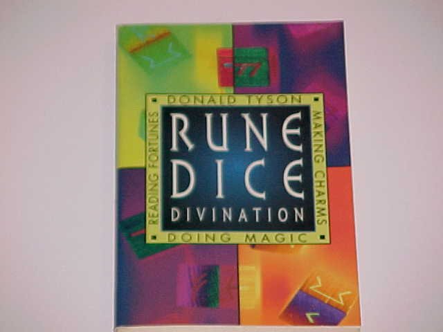 Rune Dice Divination by Donald Tyson (1997, Paperback)