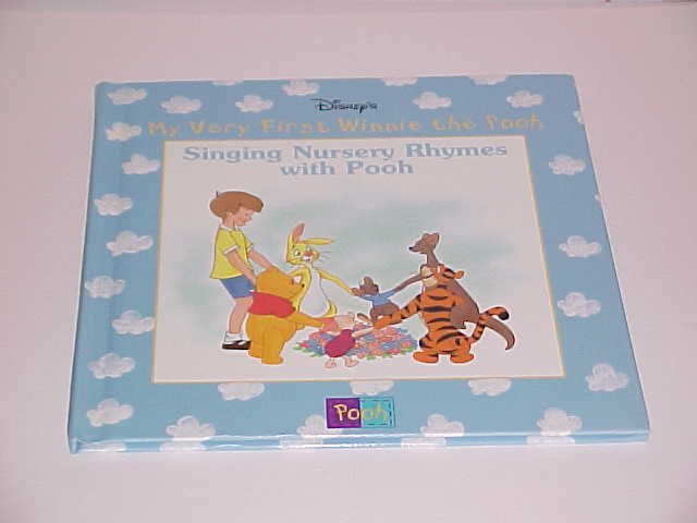 (SOLD in lot) Disney's My Very 1st Winnie the Pooh: Singing Nursery Rhymes w Pooh (1999, Hardcover)